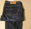 HLA海瀾之家牛仔褲男輕商務(wù)經(jīng)典系列中腰褲子男秋季 曬單實(shí)拍圖