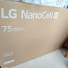 LGNanoCell系列 AI NANO80 4K純凈色彩智能觀(guān)影游戲電視 開(kāi)機無(wú)廣告 以舊換新家電補貼 75英寸 75NANO80ACA 曬單實(shí)拍圖
