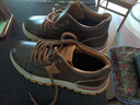 公牛世家高幫男鞋男春秋款新款厚底增高休閑鞋子男士工裝馬丁靴中幫皮鞋 紅棕【四季款單鞋】GN124105139 44 （運動(dòng)鞋碼） 曬單實(shí)拍圖