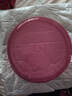 加大加厚洗臉盆家用大號洗菜盆洗衣盆浴室專(zhuān)用內褲收納盆子 紫紅 大號摔不爛【直徑29cm】 曬單實(shí)拍圖