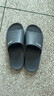 回力拖鞋男女涼拖鞋抑菌防滑浴室內外穿軟彈涼拖鞋HL0397藏青42-43碼 曬單實(shí)拍圖