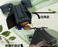 【分體更安全】電動(dòng)車(chē)擋風(fēng)被冬季加絨加厚防水防風(fēng)擋雨罩2025新款 pu黑色簡(jiǎn)約加絨（帶把套） 曬單實(shí)拍圖