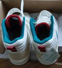 安踏兒童運動(dòng)鞋男大童25秋冬休閑鞋小白鞋高幫板鞋A12548001 曬單實(shí)拍圖