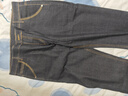 羅蒙牛仔褲男春季薄款商務(wù)休閑涼感彈力長(cháng)褲黑色33 曬單實(shí)拍圖