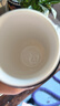蕉加咖啡杯陶瓷杯保溫杯便攜隨行杯帶蓋簡(jiǎn)約車(chē)載吸管杯子員工圣誕禮物 淺綠色 340ml 曬單實(shí)拍圖