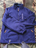 搖粒絨男士保暖秋冬夾克大碼外套加絨休閑加厚開(kāi)衫衛衣絨衣 W27藍色 加絨 【特價(jià)撿漏】 4XL 【165-180斤】 曬單實(shí)拍圖
