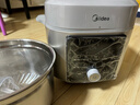 美的（Midea）沸騰濃香雙模式小飛俠電壓力鍋0氟0涂層雙膽高壓鍋6L智能預約家用煲湯6-8人煮飯煲E6825N國家補貼 曬單實(shí)拍圖