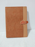 勤得利A5多功能活頁(yè)筆記本本子商務(wù)高級感記事本工作辦公會(huì )議記錄本可拆卸日記本精致刻字禮盒套裝可定制 栗子橘【單本送筆】 曬單實(shí)拍圖