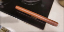 德蒂芙烏檀木搟面杖家用實(shí)木搟面棒大小號餃子皮神器專(zhuān)用加長(cháng)搟面杖長(cháng)款 保質(zhì)保量 搟面妝C級長(cháng)20-30厘米暇疵品 曬單實(shí)拍圖