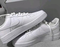 耐克NIKE板鞋女空軍一號AF1 AIR FORCE 1運動(dòng)鞋DD8959-100白36.5 曬單實(shí)拍圖