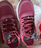 足力健老人鞋秋冬女鞋軟底旅游鞋女款戶(hù)外休閑鞋運動(dòng)鞋 3105D酒紅39 曬單實(shí)拍圖