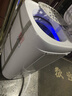 榮事達8.6KG脫水機甩干機大容量家用 單脫迷你小型甩干桶單桶 10白蓋【不銹鋼內筒】藍光款 曬單實(shí)拍圖