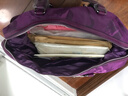 CRISP KERREIN香港品牌旅行包女短途手提行李袋大容量旅游包韓版登機包健身包潮 紫色  1010現貨當天發(fā)貨 曬單實(shí)拍圖