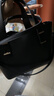 CHARLES&KEITH25冬新品簡(jiǎn)約通勤風(fēng)手提托特包斜挎包新年禮物送女友CK2-30782725 Black黑色 S 曬單實(shí)拍圖