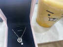 小米星百搭s925銀項鏈女輕奢小眾設計高感送閨蜜生日禮物 經(jīng)典天使白「跳動(dòng)的心」s925銀/白金色 贈禮盒 曬單實(shí)拍圖