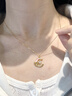 mini&yaya星星月亮銀項鏈女士吊墜時(shí)尚飾品生日情人節新年禮物送女友老婆 曬單實(shí)拍圖