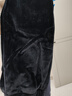 Naedol金絲絨窄版闊腿褲女秋冬2024年新款加絨休閑垂感直筒絲絨女褲 黑色  冬季【加絨加厚】小個(gè)子 M 建議95-105斤 曬單實(shí)拍圖