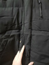 貴人鳥(niǎo)冬季中長(cháng)款羽絨棉服棉衣男加絨厚外套男棉襖子大衣 黑色 4XL 曬單實(shí)拍圖