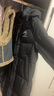 鴨鴨（YAYA）王一博同款冰殼系列戶(hù)外極寒羽絨服男士新款長(cháng)款情侶加厚女外套 青光黑色【現貨速發(fā)】 L /175 曬單實(shí)拍圖