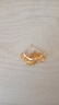 中鑫珠寶月兒彎彎黃金耳環(huán)5G工藝風(fēng)鈴水滴耳墜足金民族風(fēng)耳飾送女神禮物 4.13g 曬單實(shí)拍圖