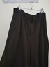 優(yōu)衣庫合作款/女裝打褶裙褲/高腰休閑褲褲子25秋冬新款479698 38 深褐色 2XL /165/84A 曬單實拍圖