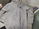 迪士尼男童毛衣兒童秋冬打底衫男孩加厚保暖上衣大童 3DS073高級灰 170  曬單實(shí)拍圖