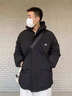 斷碼清倉棉服男2025冬季加絨加厚保暖外套男士寬松休閑連帽羽絨服 A-1277-黑色 L 【建議120-140斤】 曬單實(shí)拍圖