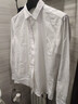 EAEOVNI長(cháng)袖襯衫男士白色襯衣男大碼胖子正裝修身抗皺職業(yè)工裝面試工作服 純白色【快速到貨】 40 【130-140斤】 曬單實(shí)拍圖