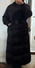 艾萊依鵝絨服女士2025冬季新款風(fēng)衣領(lǐng)顯瘦羽絨服可拆卸腰帶長(cháng)款加厚外套 炭黑-升級款 M 【建議130-145斤】160 曬單實(shí)拍圖