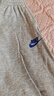 NIKE 耐克童裝女童純棉長(cháng)褲春秋舒適毛圈兒童休閑運動(dòng)褲子 曬單實(shí)拍圖