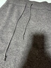 帕什四平開(kāi)叉羊絨半身裙100%山羊絨25秋冬新松緊抽繩厚針織裙FRX-2538 炭灰色 L 曬單實(shí)拍圖