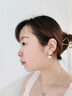 DAVA奧特萊斯清倉特價(jià)18K金新款輕奢優(yōu)雅珍珠耳環(huán)氣質(zhì)耳扣耳飾女配飾 335優(yōu)雅輕奢珍珠耳環(huán) 曬單實(shí)拍圖