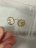 周大生無(wú)限的愛(ài)S925莫比烏斯耳釘 高級感淡水珍珠耳飾生日禮物送女友 珍珠耳釘 曬單實(shí)拍圖