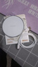 無(wú)線(xiàn)充電器50w快充桌面新款通用智能即放即充支持蘋(píng)果華為OPP 新 磨砂白智能調節 曬單實(shí)拍圖