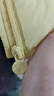 笛莎（DEESHA）童裝女童2025秋冬短款三防輕薄羽絨服外套 暖芥黃 150 曬單實(shí)拍圖