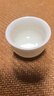 鈺銓龍門(mén) 玉潤冰清福袋客人杯 德化傳統中國白高端純手工喝茶品茗杯禮盒裝 福袋客人杯-單杯 曬單實(shí)拍圖
