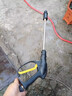 迪奇威（DIQIWEI）家用洗車(chē)機專(zhuān)用高壓水槍配件噴槍頭短槍清洗機扇形通用泡沫壺單槍 長(cháng)桿槍-外絲22mm 曬單實(shí)拍圖