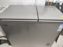澳柯瑪（AUCMA）211升家用冰柜 雙溫雙箱冷柜 冷藏冷凍臥式冰箱 一級能效 無(wú)界天際線(xiàn)  BCD-211CSNE 國家補貼20% 曬單實(shí)拍圖
