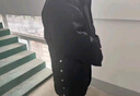安初夏保安大衣男裝冬季加厚防寒中長(cháng)款多功能保安棉服工作服棉大衣 中長(cháng)款升級加厚 帶可拆帽子 XL 180 碼 140-155 斤 曬單實(shí)拍圖