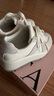 他她糕糕鞋厚底德訓鞋女子透氣松糕鞋休閑板鞋CX901AM5 米白單里 35 曬單實(shí)拍圖