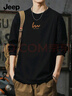 JEEP SPIRIT吉普純棉秋季長(cháng)袖t恤男高級感休閑寬松上衣透氣親膚復古重磅體恤 曬單實(shí)拍圖