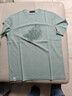 柒牌男士短袖T恤夏季時(shí)尚龍紋印花圓領(lǐng)上衣【5A抗菌2A防螨】1440 灰綠 2XL (185) 曬單實(shí)拍圖