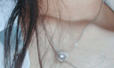 憶瑾S999足銀純銀跳動(dòng)的心項鏈女款輕奢小眾新款送女生生日圣誕節禮物 【蝴蝶結禮盒】心跳項鏈 曬單實(shí)拍圖