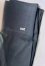VVC鯊魚(yú)褲女外穿秋冬高腰收腹提臀打底褲瑜伽褲曜石黑(220g加絨款）M 曬單實(shí)拍圖