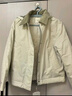 優(yōu)衣庫合作款/女裝PUFFTECH空氣棉服短茄克/夾克25秋冬新款479764 30 淺米色 M 曬單實(shí)拍圖