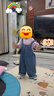 MARC&JANIE 馬克珍妮女童柔軟舒適背帶褲寶寶純棉連體褲2025年春秋裝250282 曬單實(shí)拍圖
