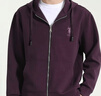 U.S. POLO ASSN.保羅衛衣男休閑連帽男士衛衣百搭衣服男裝上衣外套 深紫 XL  曬單實(shí)拍圖