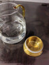 格娜斯（CRISTALGLASS）家用耐高溫大容量玻璃涼水壺白開(kāi)水杯客廳裝水電陶爐茶壺扎壺套裝 加厚墩墩茶壺【不銹鋼蓋】 1500ml 曬單實(shí)拍圖