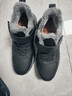 意爾康男鞋加絨保暖中老年爸爸鞋皮面防水老人棉鞋 60681W黑色42 曬單實(shí)拍圖