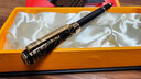 畢加索（pimio）鋼筆簽字筆商務(wù)辦公禮品成人學(xué)生練字男女新年禮物墨水筆紳士系列902黑鍍金雕 曬單實(shí)拍圖